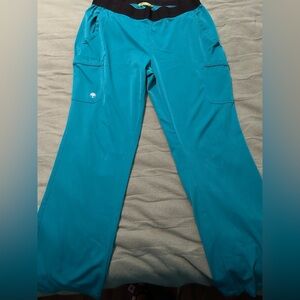 Healing Hands Teal Women's Pants